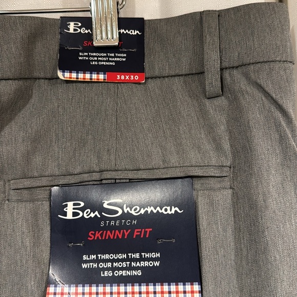 Ben Sherman The Skinny Fit Pants 38x30 NWT - Picture 5 of 8